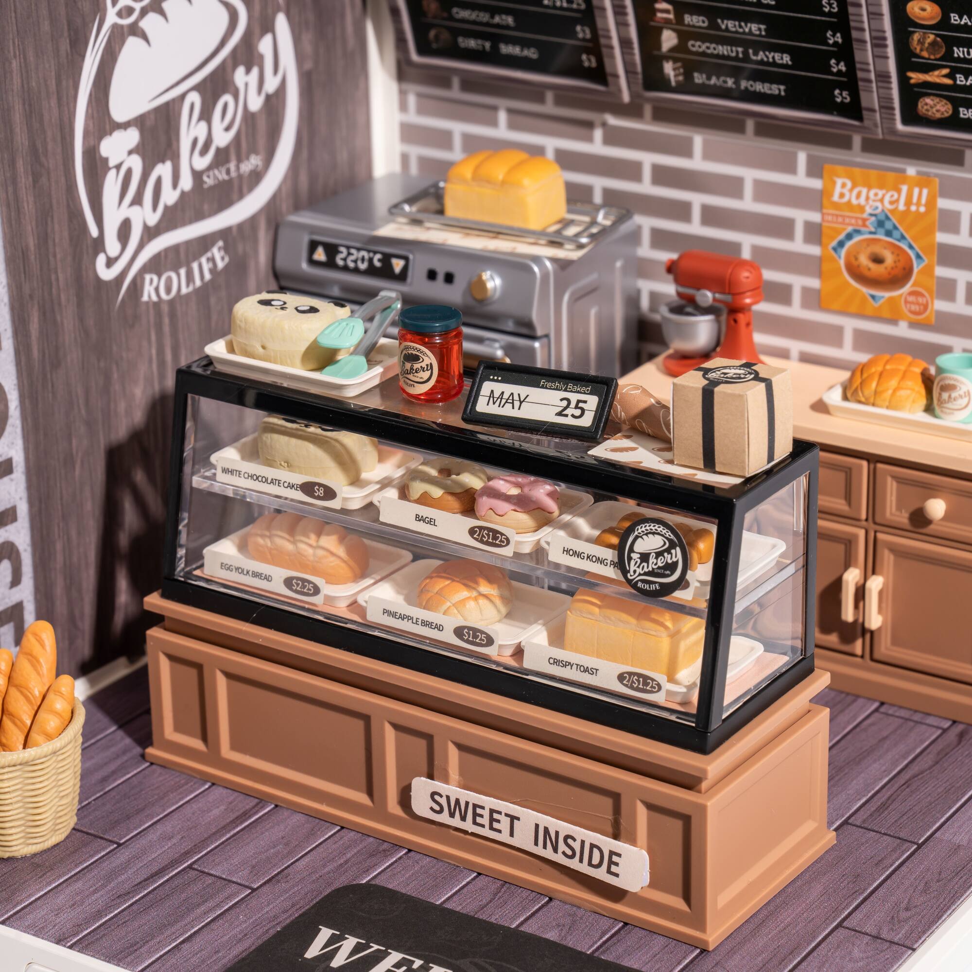 Rolife® Super Creator Golden Wheat Bakery